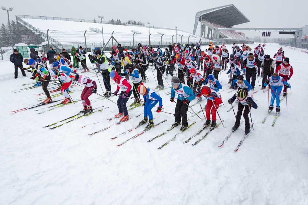 22 февраля: Лыжная гонка