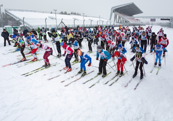 22 февраля: Лыжная гонка