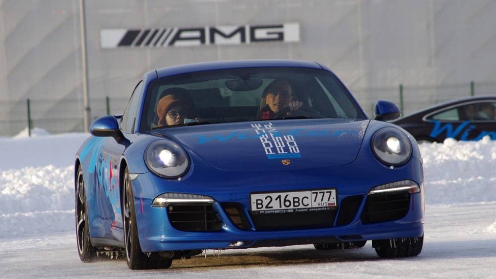 Porsche Winter Fest на Moscow Raceway