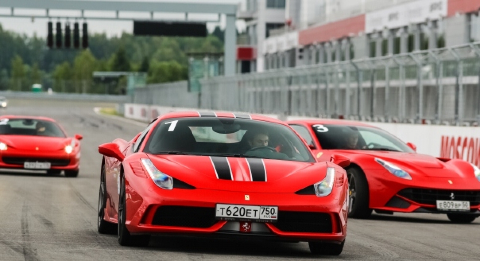 Esperienza Ferrari на Moscow Raceway